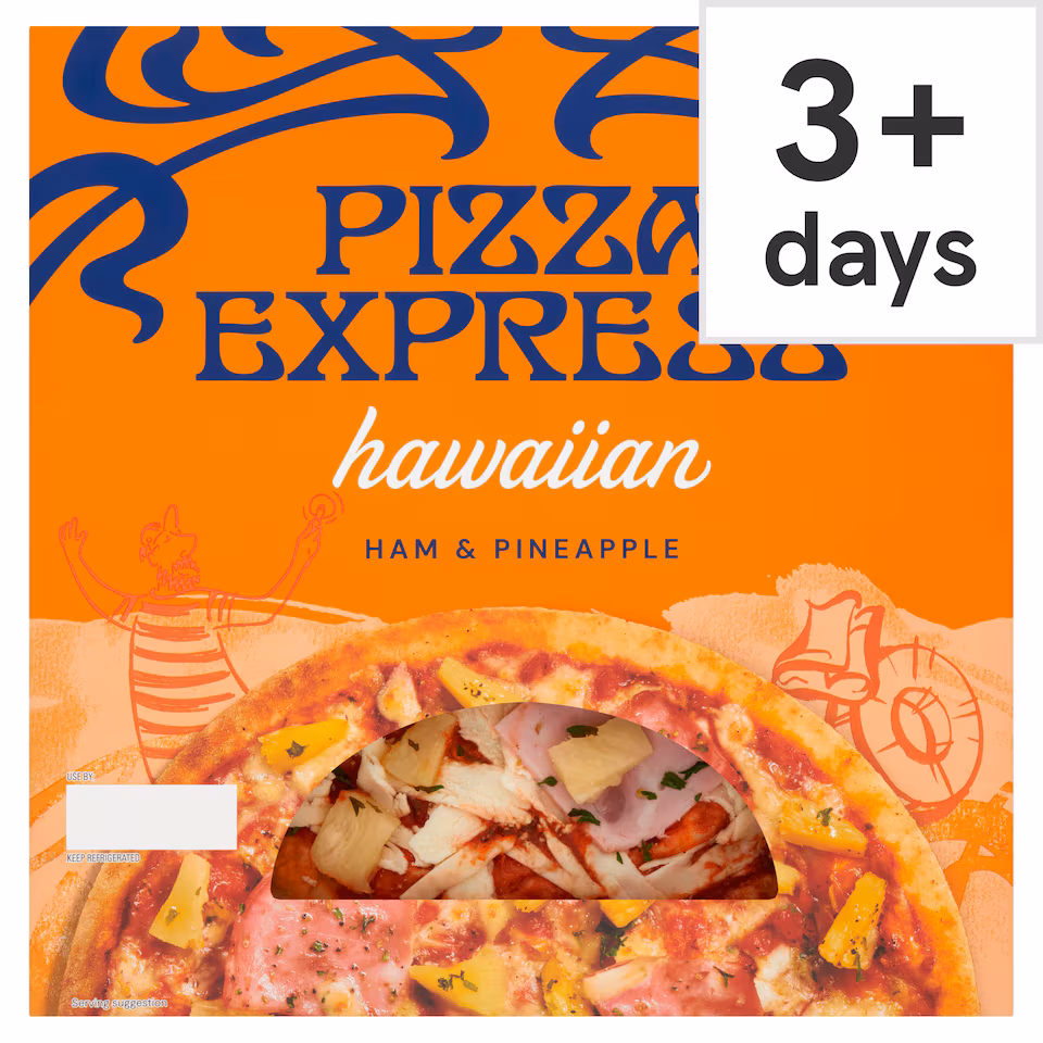 Pizza Express Hawaiian Ham & Pineapple Pizza 267g