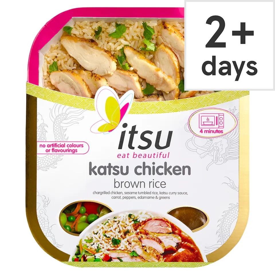 Itsu Katsu Chicken Brown Rice 395g