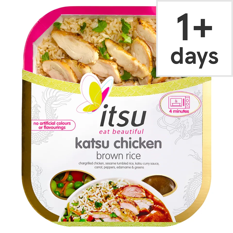 Itsu Katsu Chicken Brown Rice 395g