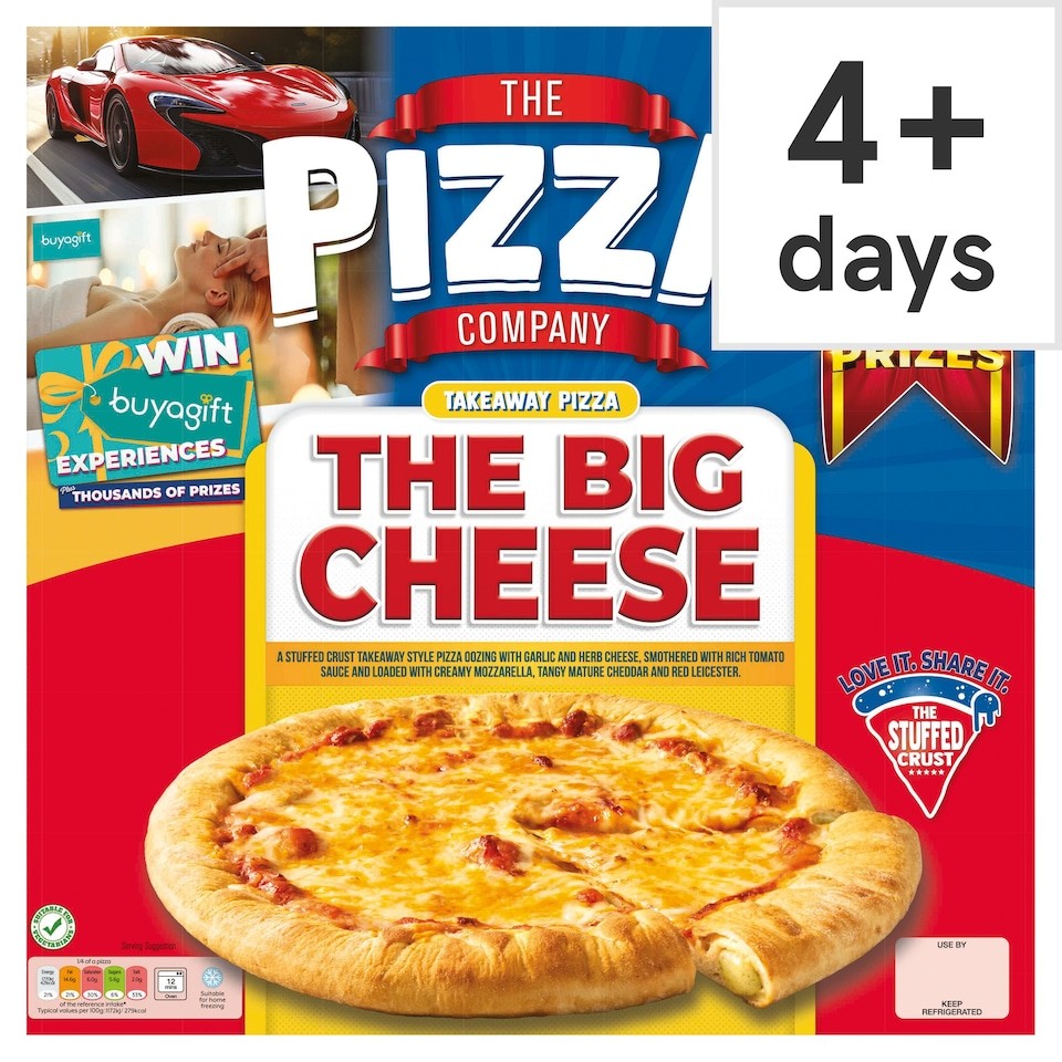 The Pizza Company The Big Cheese Pizza 611g