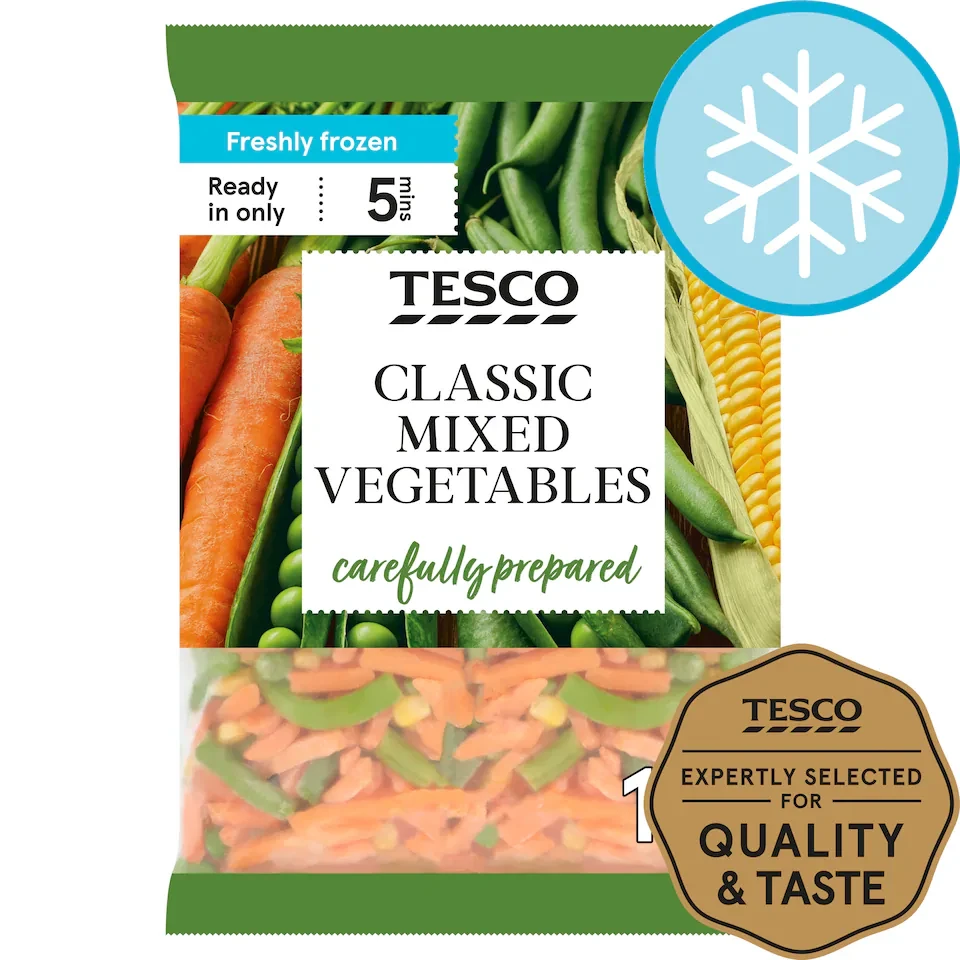Tesco Mixed Vegetables 1Kg