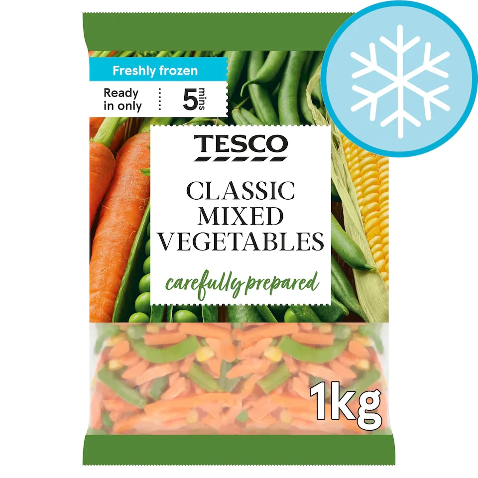 Tesco Mixed Vegetables 1Kg