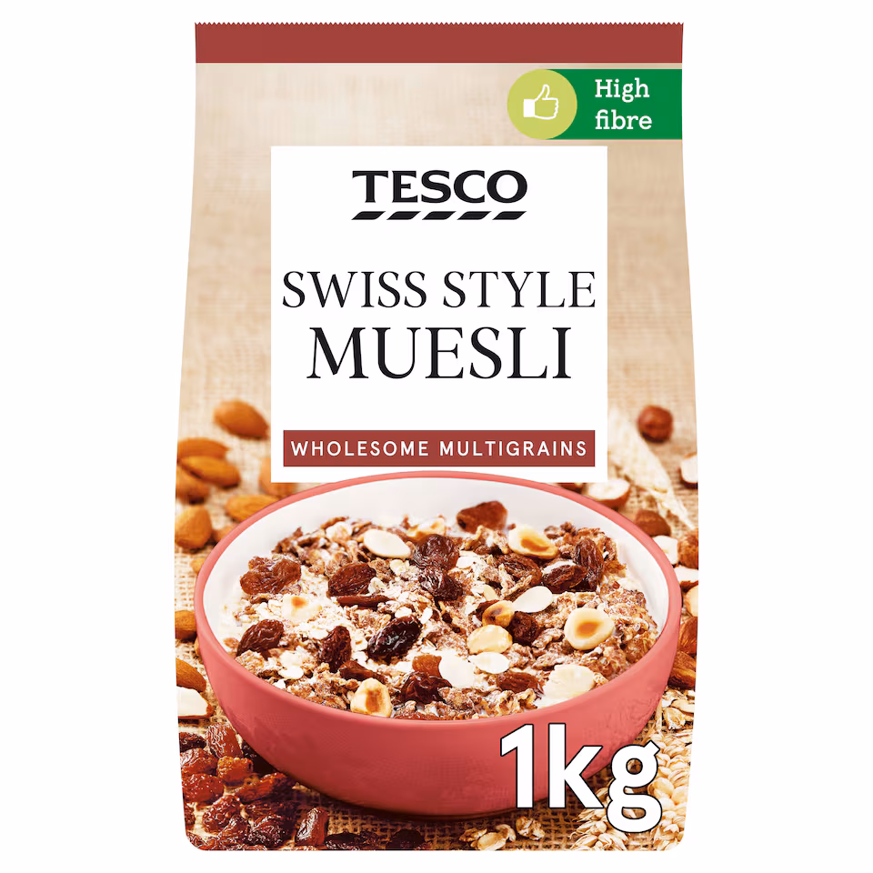 Tesco Swiss Style Muesli 1Kg