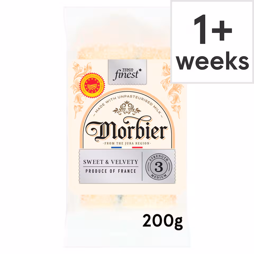 Tesco Finest Morbier Aop Cheese 200 G