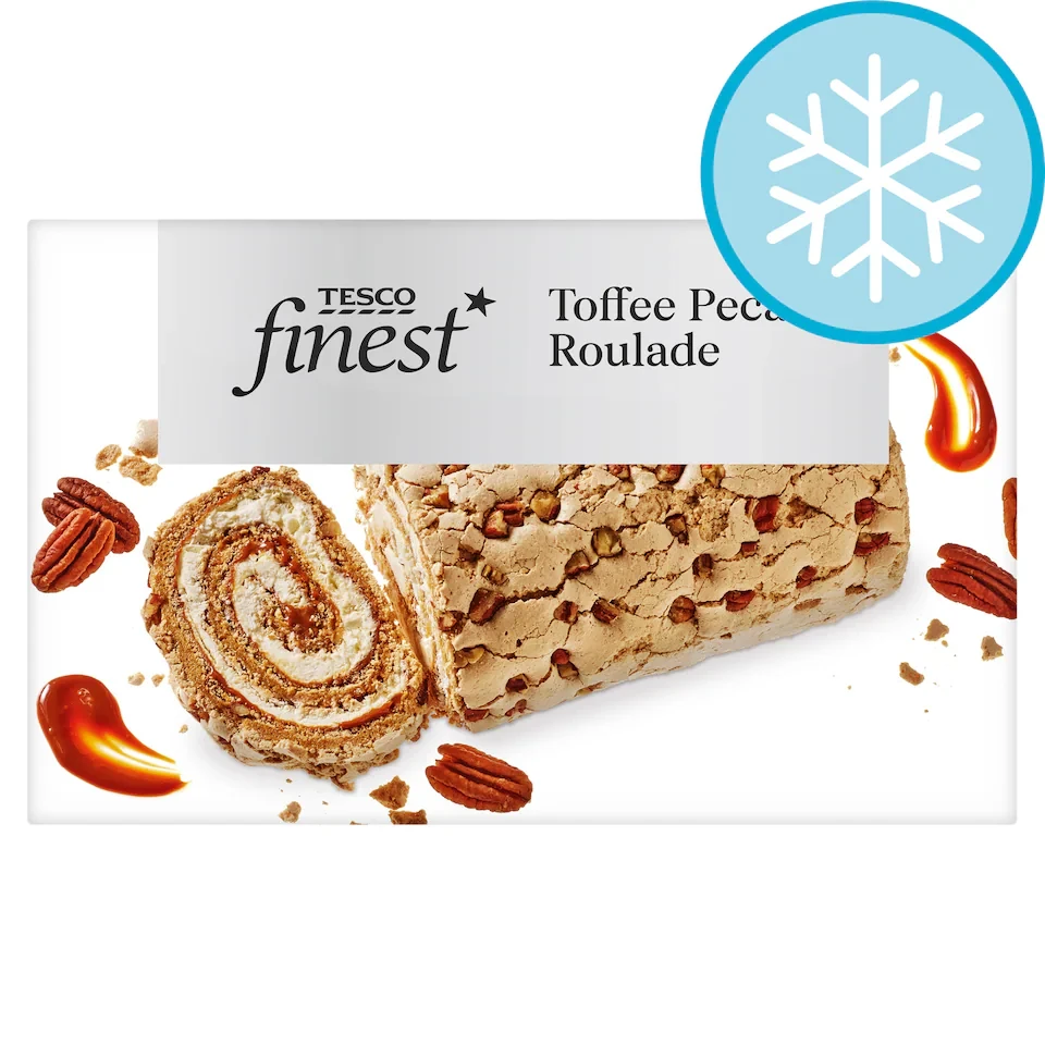 Tesco Finest Toffee Pecan Roulade 420g
