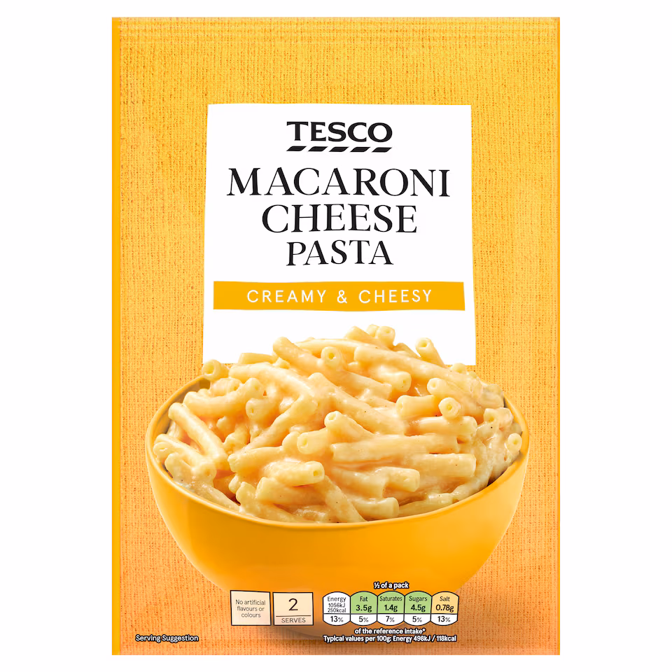 Tesco Macaroni Cheese 120G