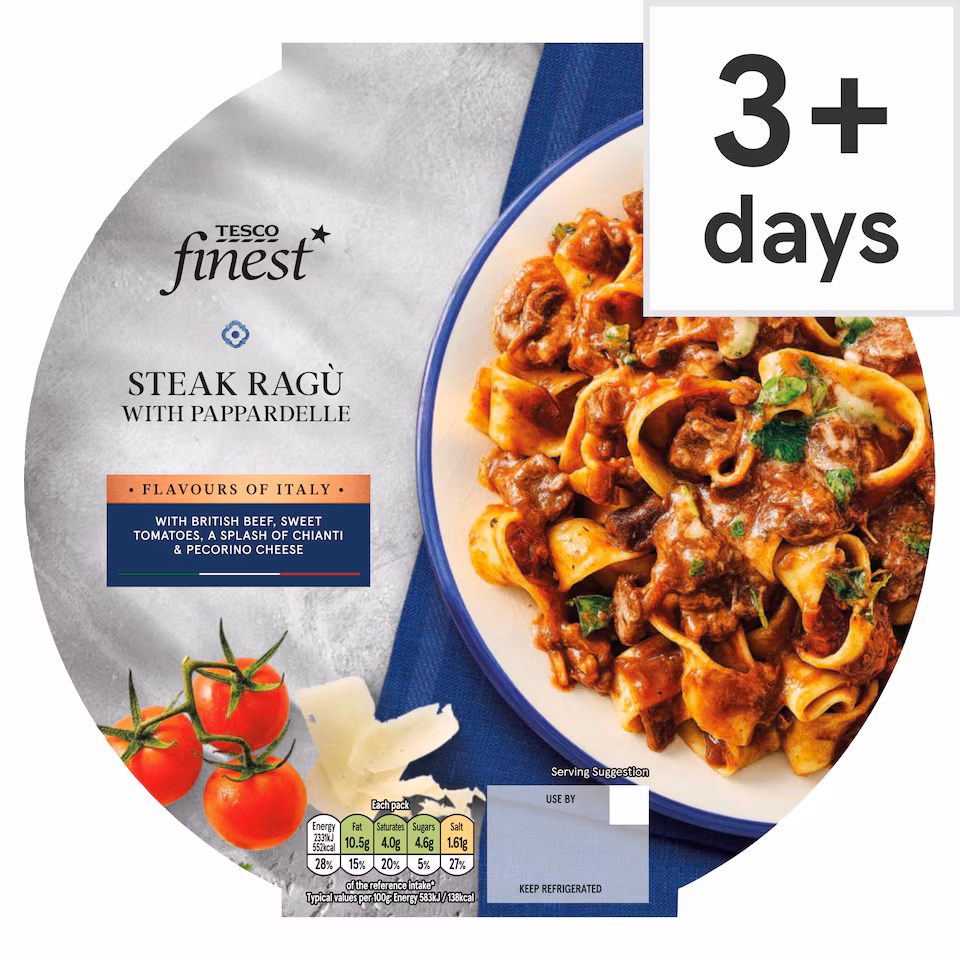 Tesco Finest Steak Ragu 400G