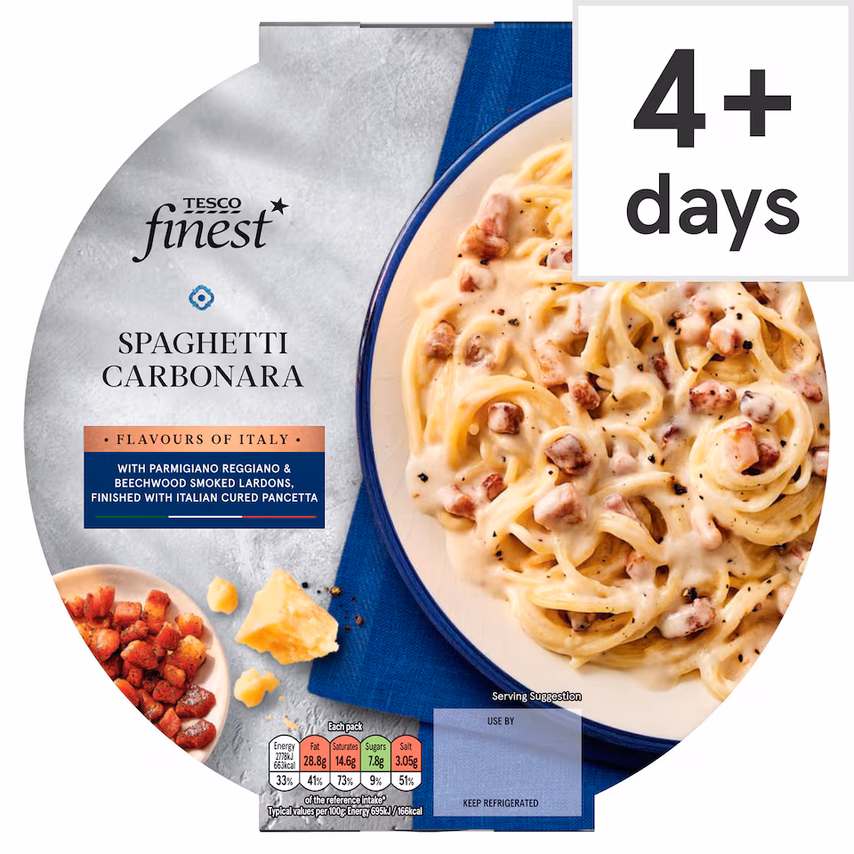 Tesco Finest Spaghetti Carbonara 400G