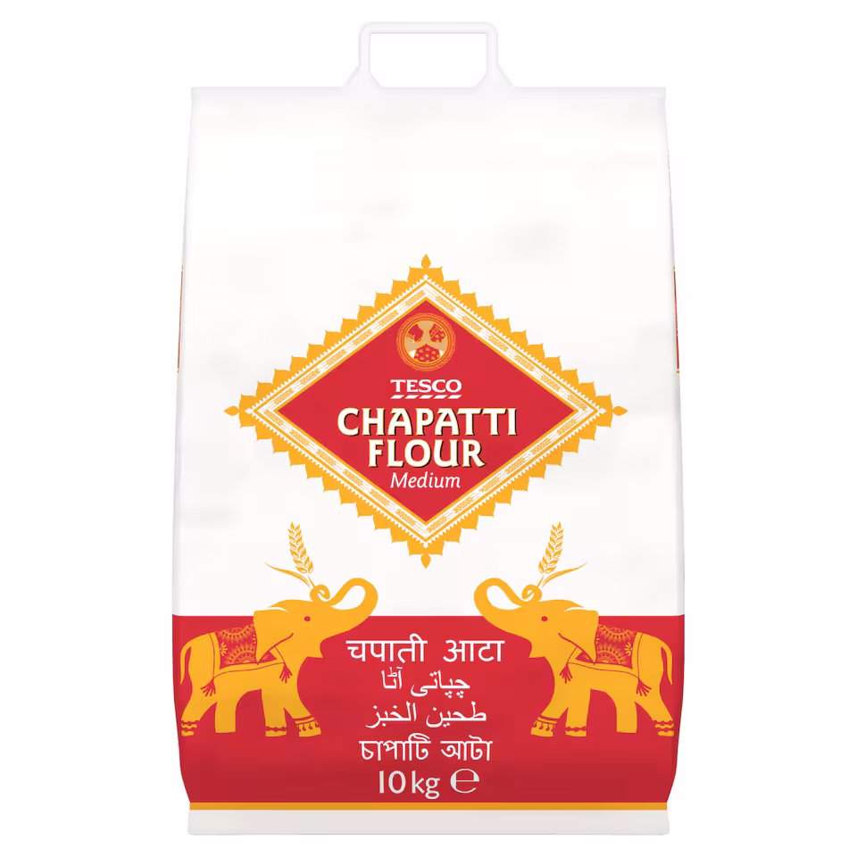Tesco Medium Chapatti Flour 10Kg