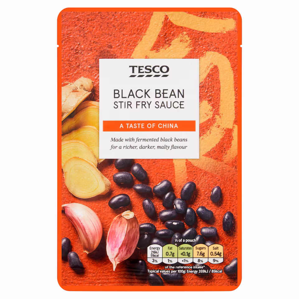 Tesco Black Bean Stir Fry Sauce 120G