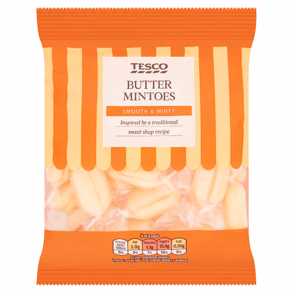 Tesco Butter Mintoes 200G