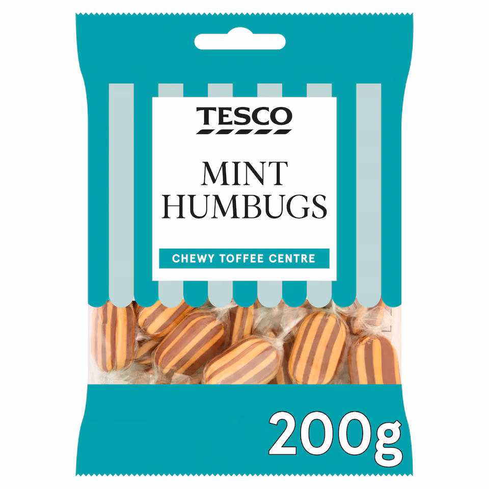 Tesco Mint Humbugs 200G