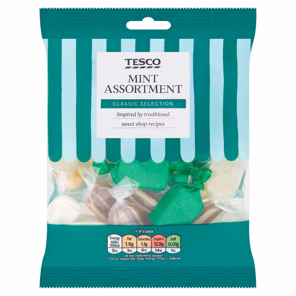Tesco Mint Assortment 200G
