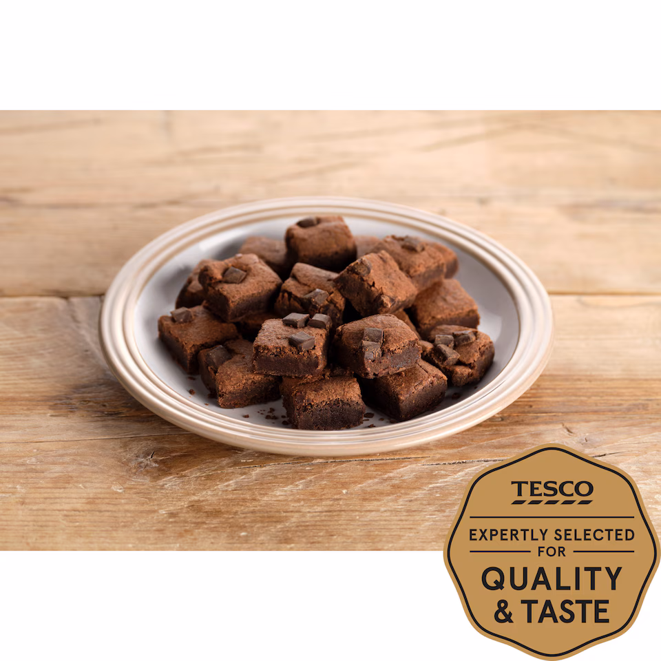 Tesco Chocolate Brownie Bites 20 Pack