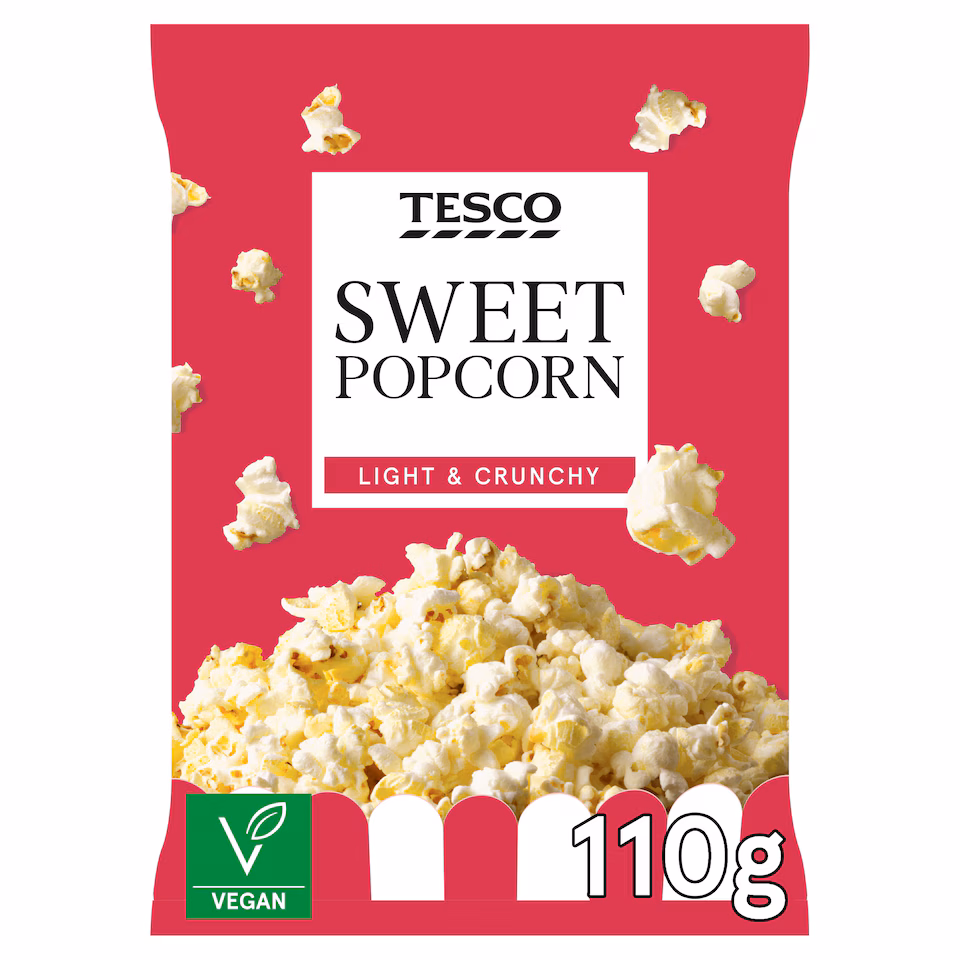 Tesco Sweet Popcorn 110G