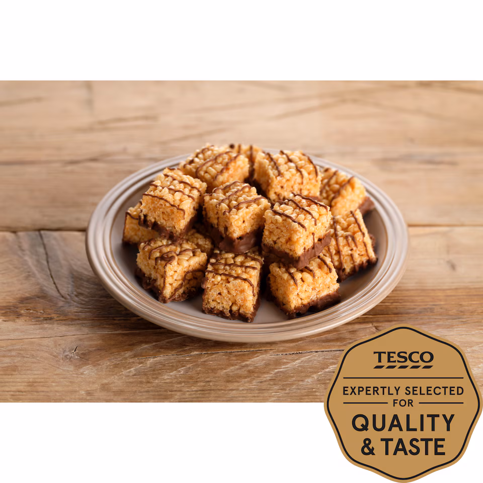 Tesco Crispy Caramel Bites 20 Pack