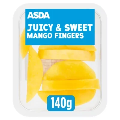 ASDA Juicy & Sweet Mango Fingers 140g