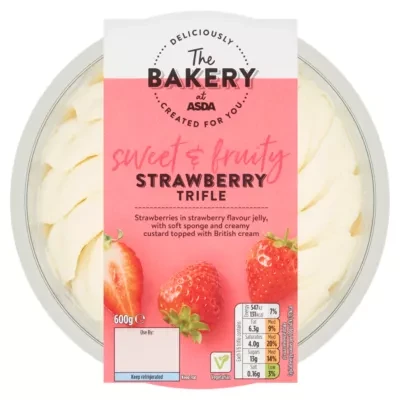 The BAKERY at ASDA The Bakery Strawberry Trifle 600g