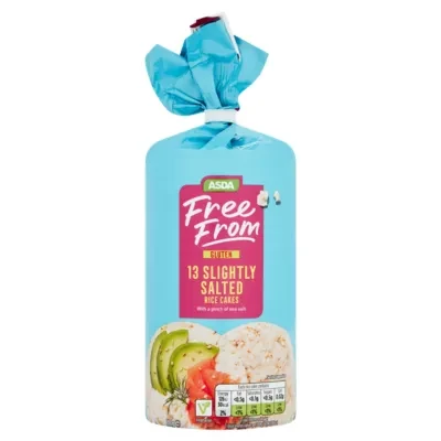 ASDA Free From Free From 13 Slightly Salted Rice Cakes 100g