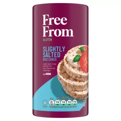 ASDA Free From Free From by  Slightly Salted Rice Cakes 100g