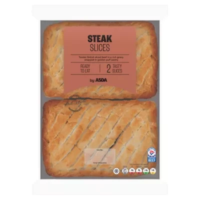 ASDA 2 Steak Slices 300g