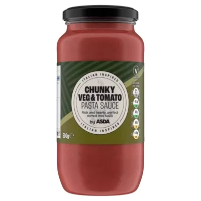ASDA Chunky Veg & Tomato Pasta Sauce 500g