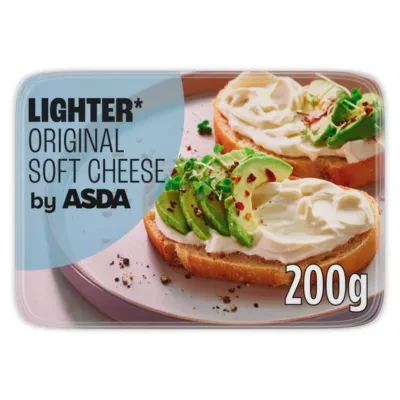 ASDA Lighter Original Soft Cheese 200g