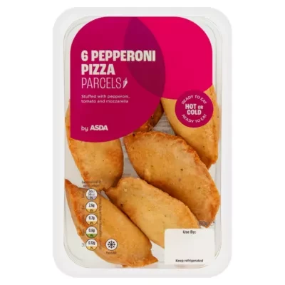 ASDA 6 Pepperoni Pizza Parcels 150g