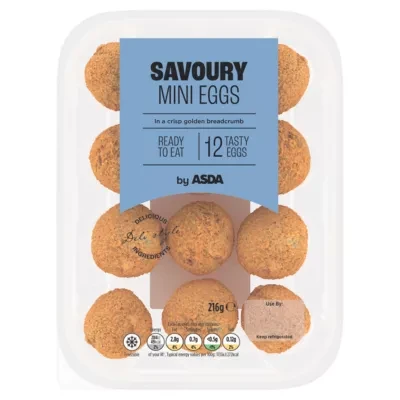 ASDA 12 Savoury Mini Eggs 216g