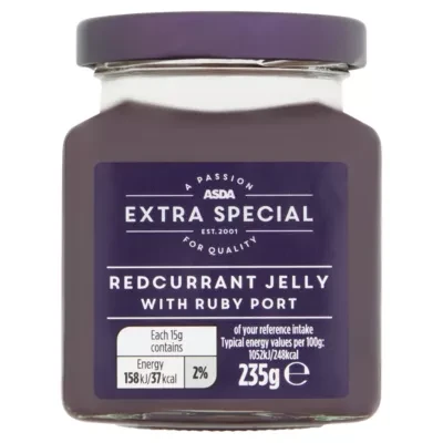 ASDA Extra Special Extra Special Redcurrant Jelly with Ruby Port 235g