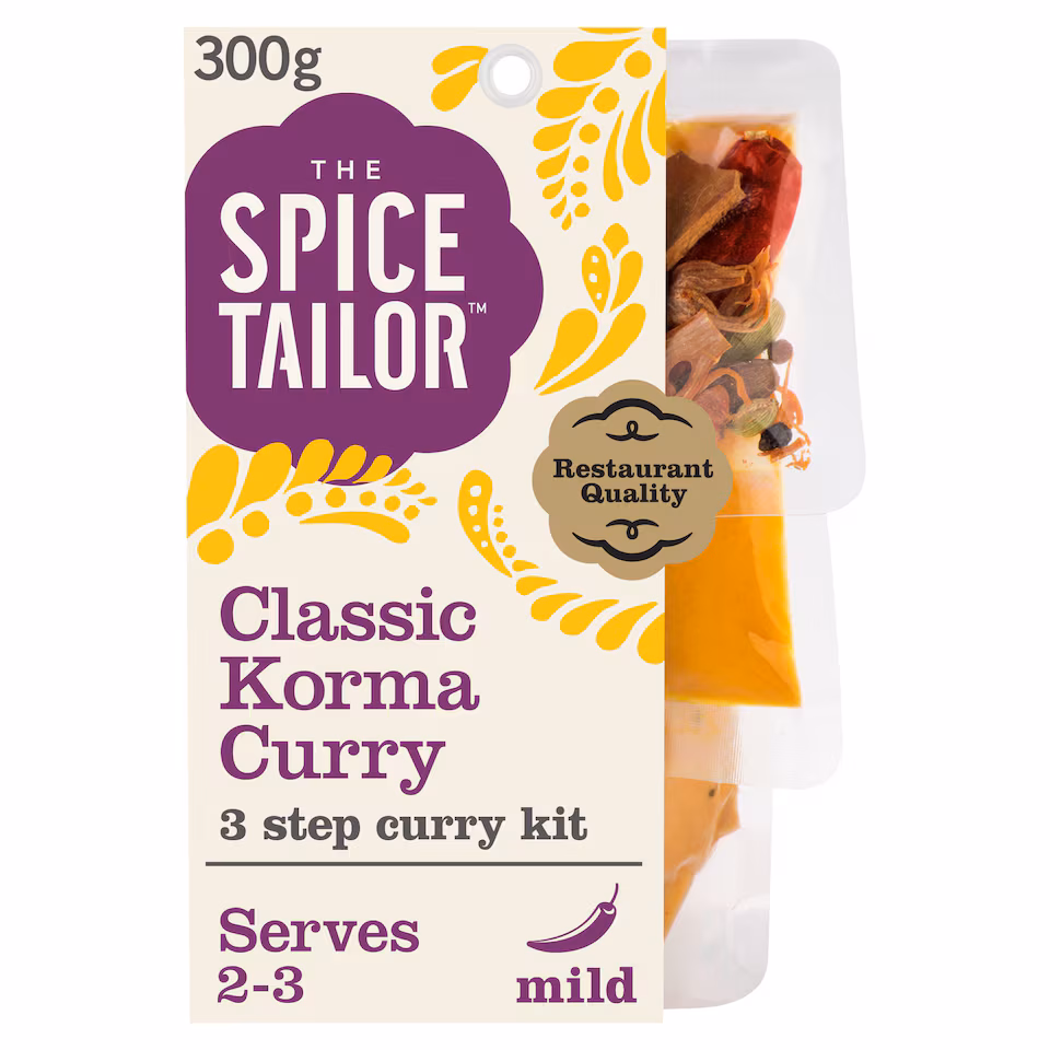The Spice Tailor Korma Indian Curry Sauce Kit 300g