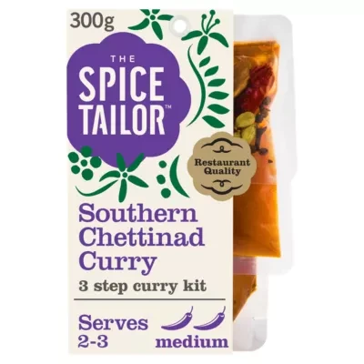 The Spice Tailor Southern Chettinad Indian Curry Sauce Meal Kit 300g