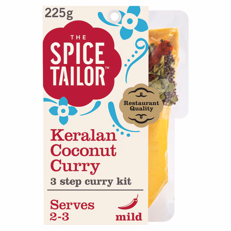 The Spice Tailor Keralan Coconut Indian Curry Sauce Kit 225g