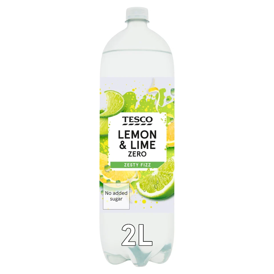 Tesco Lemon & Lime Zero 2L
