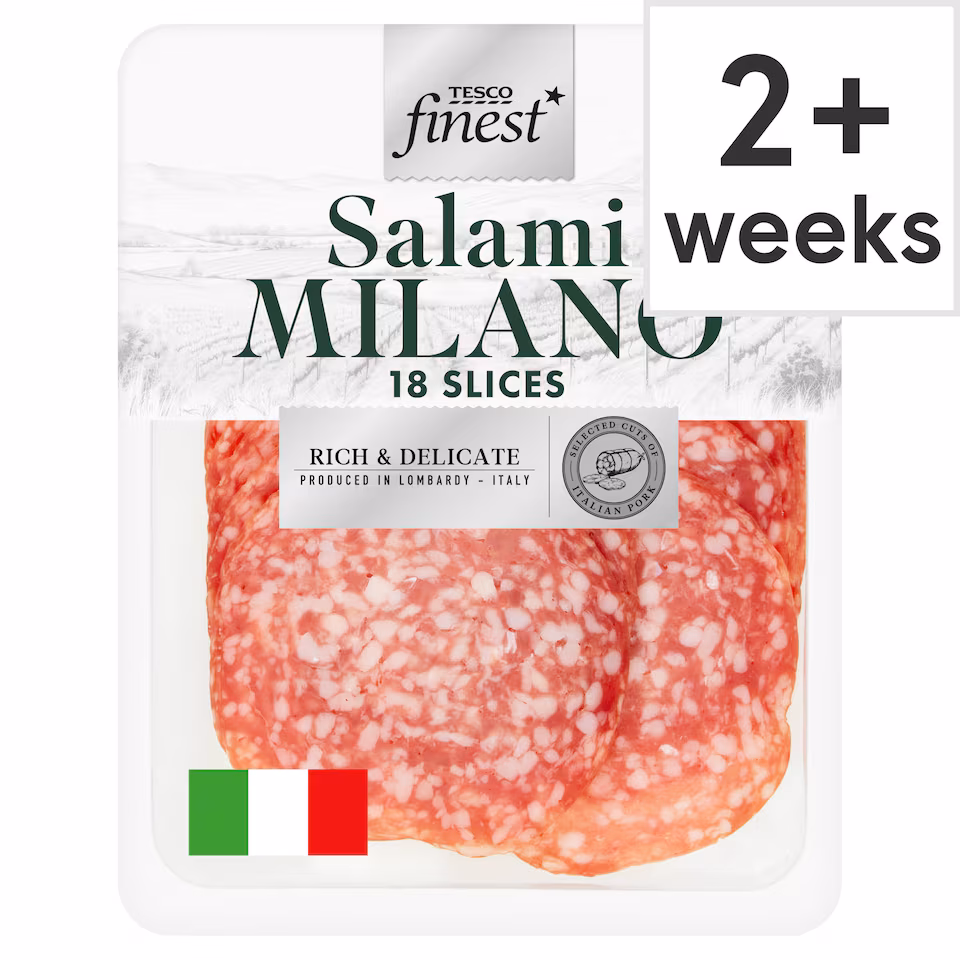 Tesco Finest Salami Milano 90G