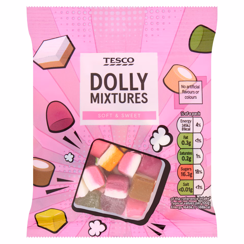 Tesco Dolly Mixtures 85G