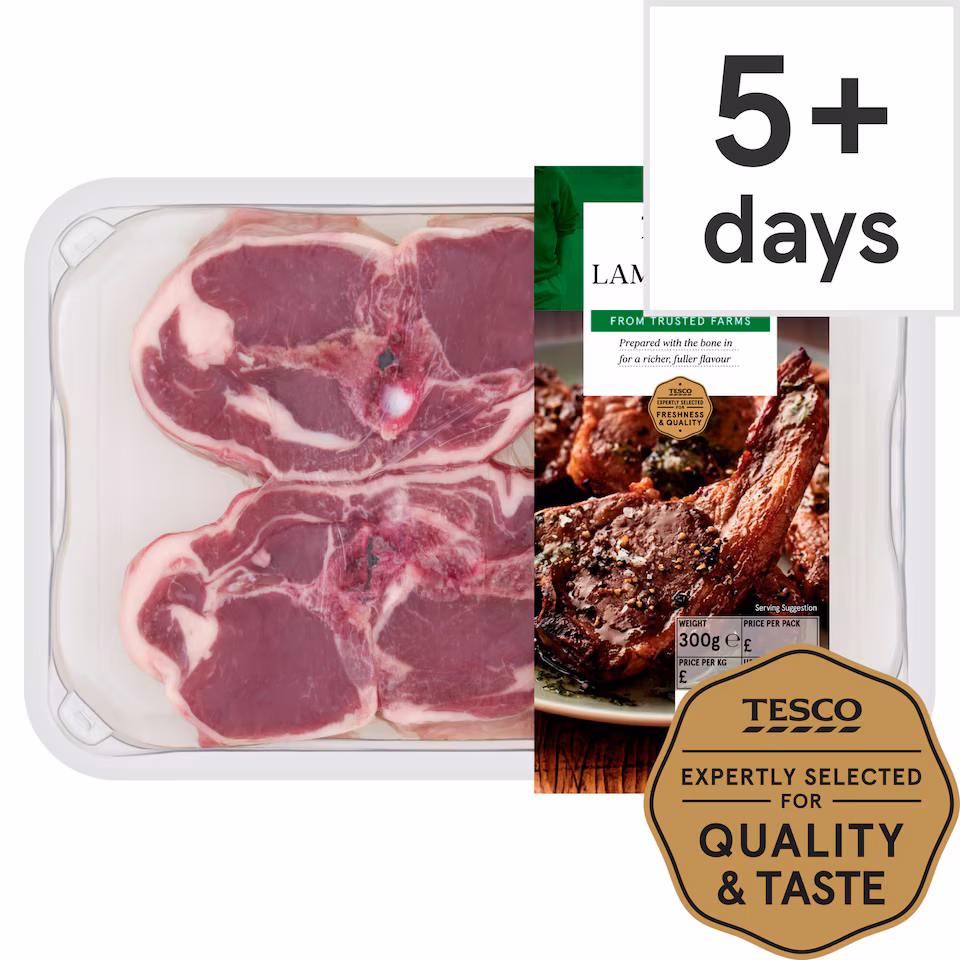 Tesco Lamb Chops 300G