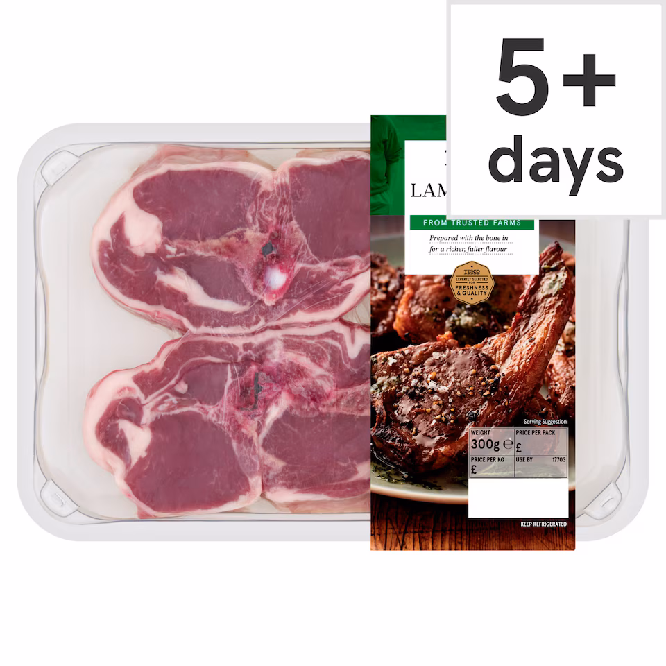 Tesco Lamb Chops 300G