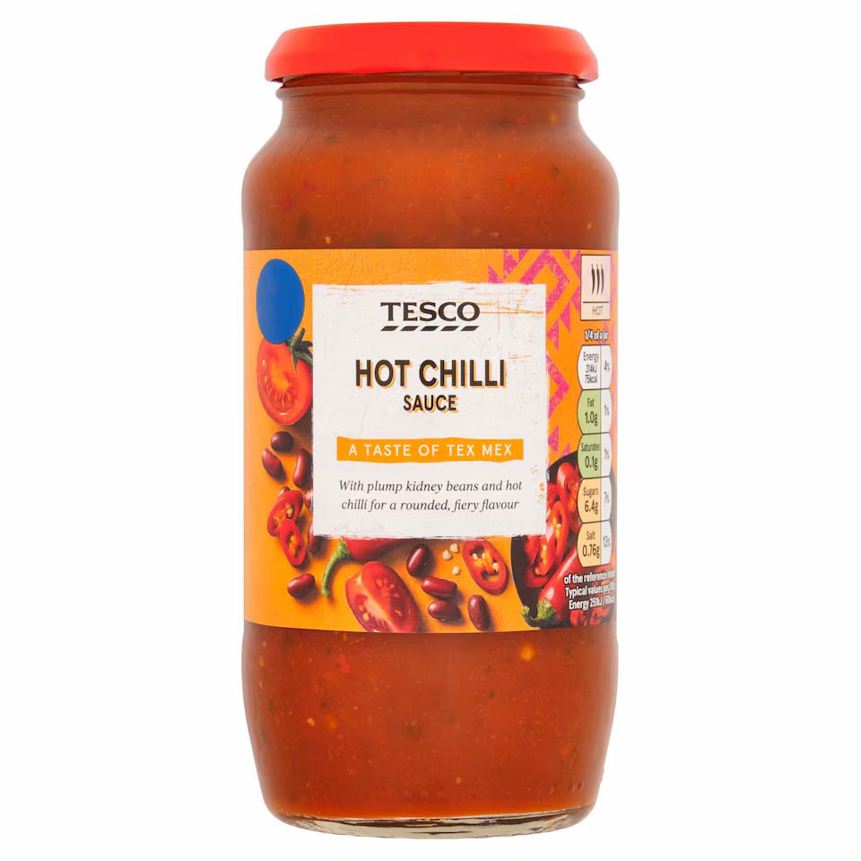 Tesco Hot Chilli Sauce 500G
