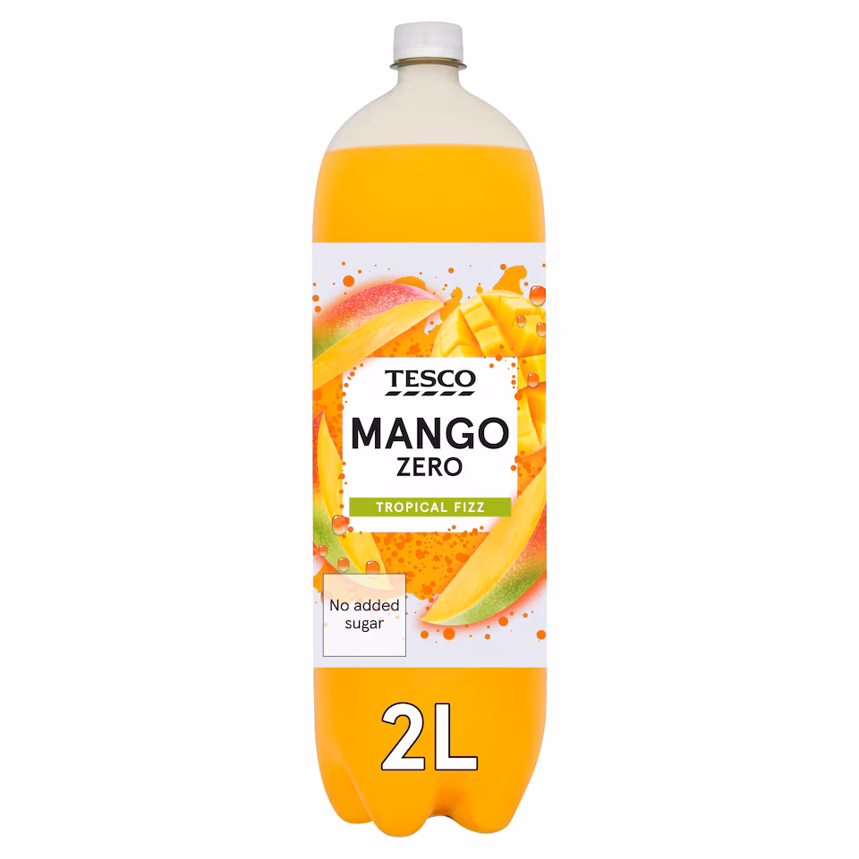 Tesco Mango Zero 2 Litre