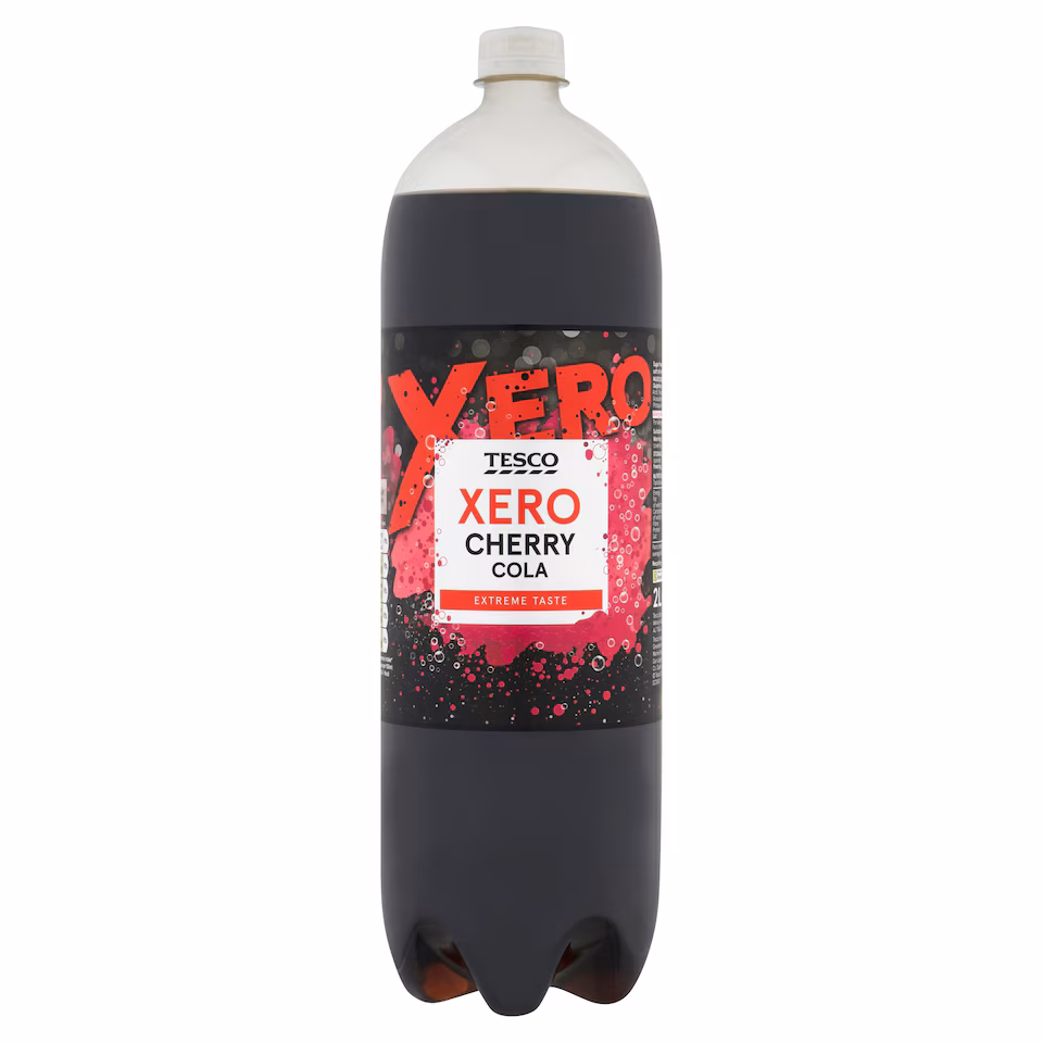 Tesco Xero Cherry Cola 2L