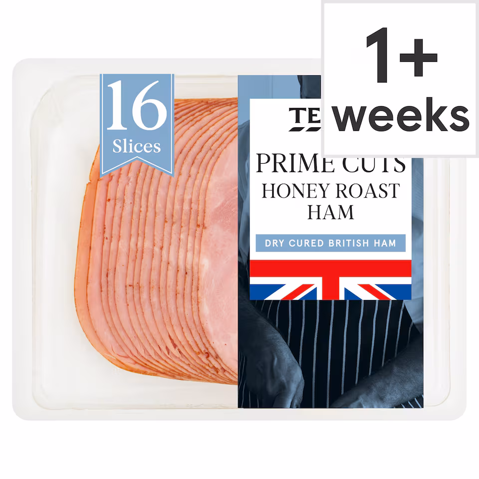 Tesco British Honey Roast Ham Slices 400g