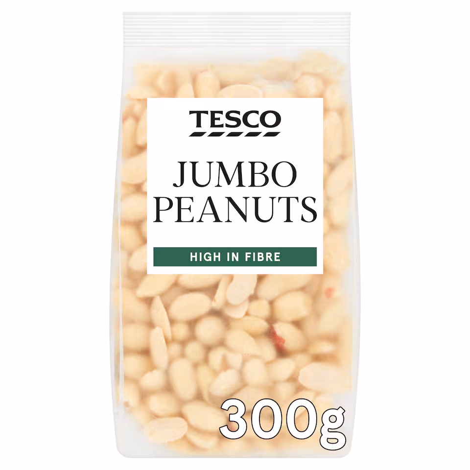 Tesco Jumbo Peanuts 300G