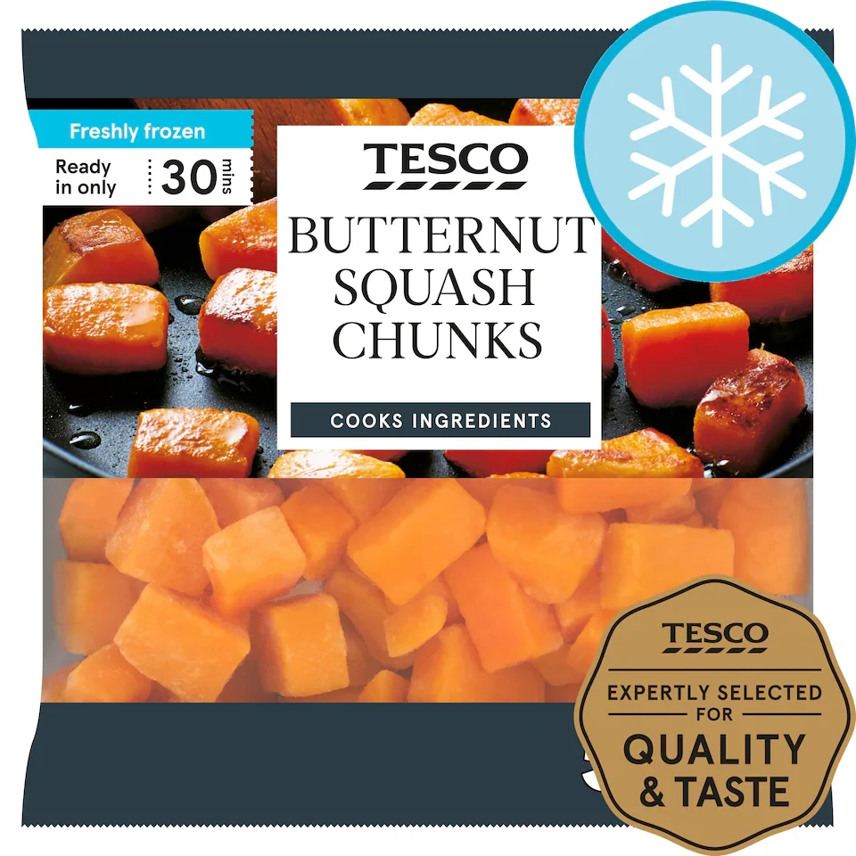 Tesco Butternut Squash Chunks 500G