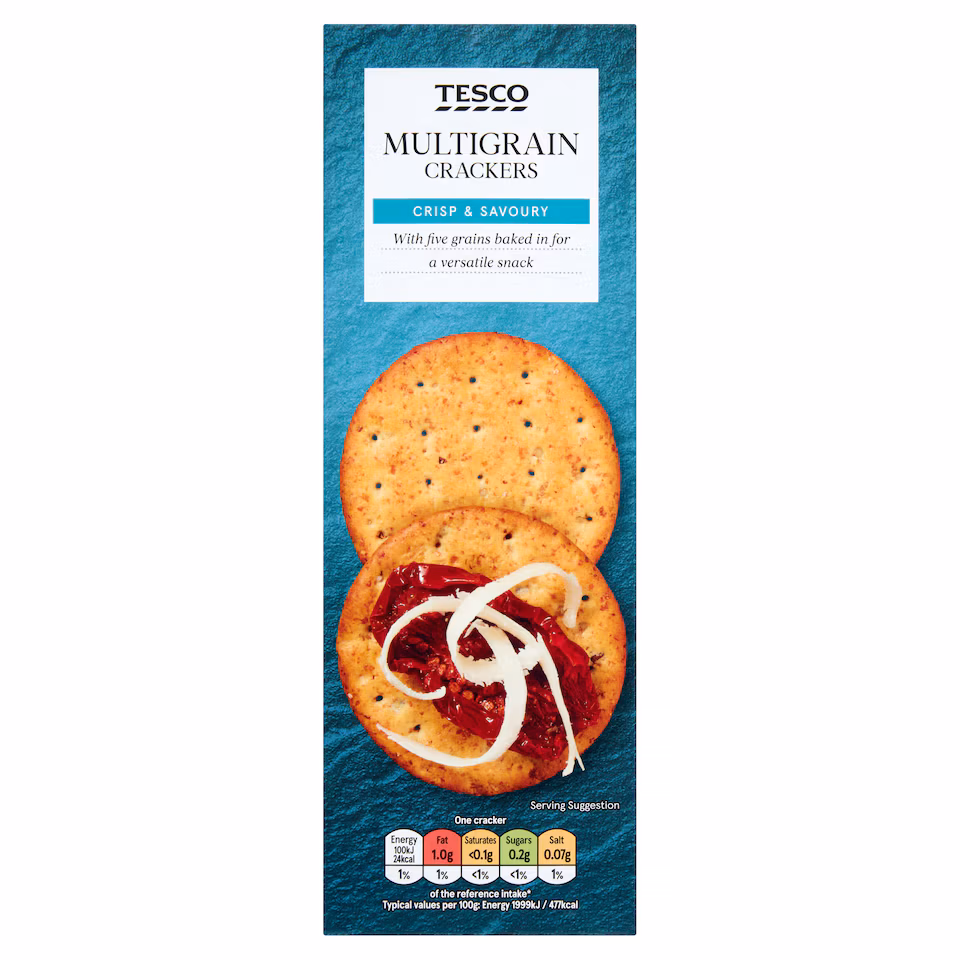 Tesco Multigrain Cracker 170G