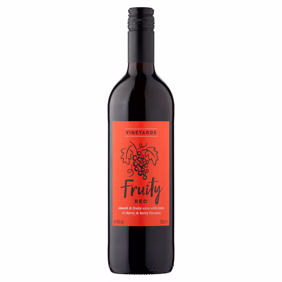 Vineyards Fruity Red Wine 75Cl