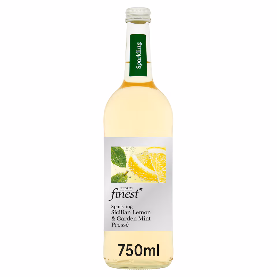 Tesco Finest Sicilian Lemon & Mint Presse 750Ml