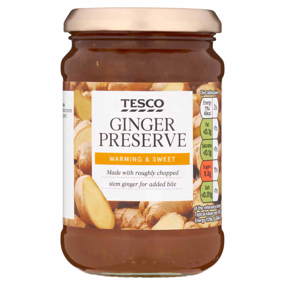 Tesco Ginger Preserve 340G