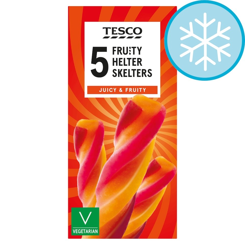Tesco Fruity Helter Skelters (5 X 70Ml) 350Ml
