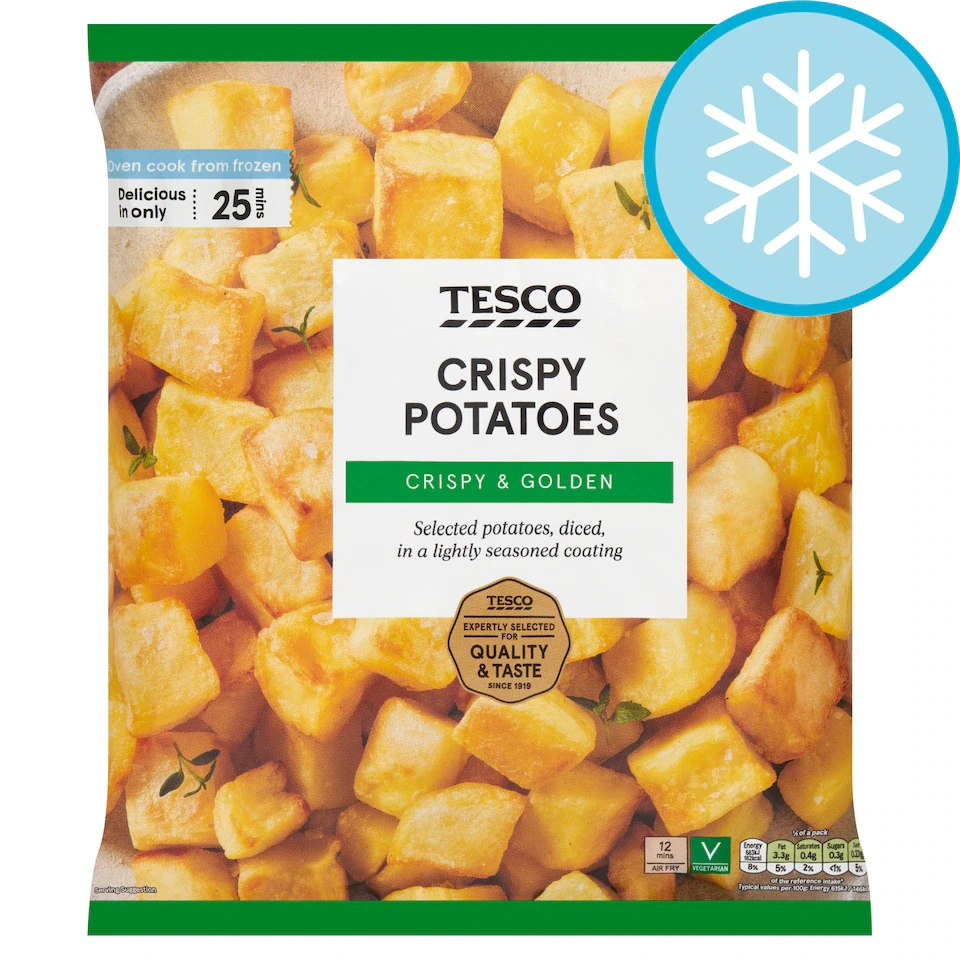 Tesco Crispy Potatoes 750G